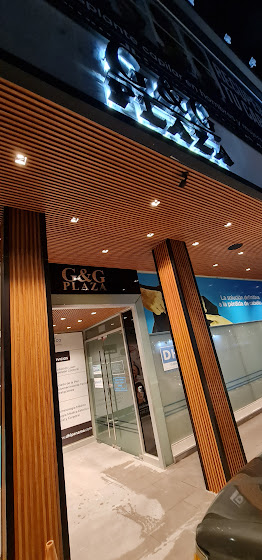 Cielo raso con iluminación en espacio interior panameño